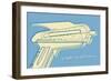 Lunastrella Raygun No. 2-John Golden-Framed Art Print