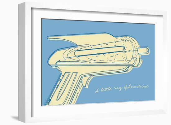 Lunastrella Raygun No. 2-John Golden-Framed Art Print