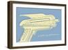 Lunastrella Raygun No. 2-John W Golden-Framed Giclee Print