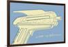 Lunastrella Raygun No. 2-John W Golden-Framed Giclee Print