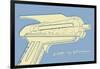 Lunastrella Raygun No. 2-John W Golden-Framed Giclee Print