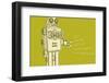 Lunastrella Robot No. 1-John Golden-Framed Art Print