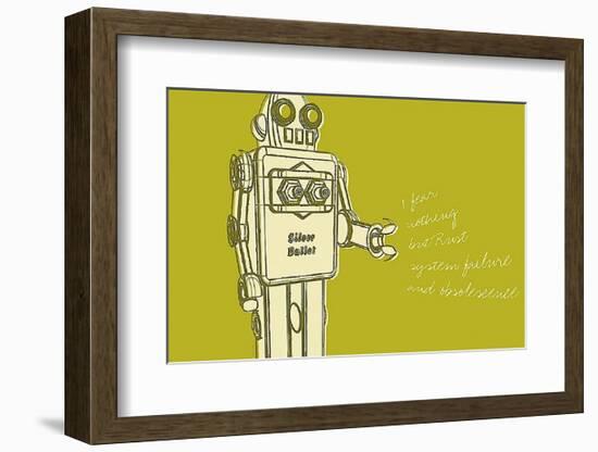 Lunastrella Robot No. 1-John W^ Golden-Framed Art Print