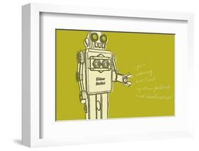 Lunastrella Robot No. 1-John W^ Golden-Framed Art Print