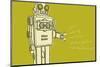 Lunastrella Robot No. 1-John W^ Golden-Mounted Art Print
