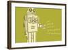 Lunastrella Robot No. 1-John W^ Golden-Framed Art Print