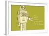 Lunastrella Robot No. 1-John W^ Golden-Framed Art Print