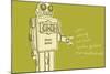 Lunastrella Robot No. 1-John W^ Golden-Mounted Art Print