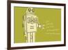 Lunastrella Robot No. 1-John W^ Golden-Framed Art Print