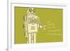 Lunastrella Robot No. 1-John W^ Golden-Framed Art Print