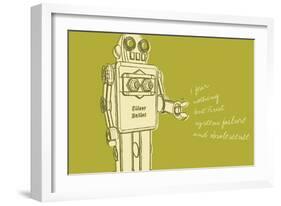 Lunastrella Robot No. 1-John W Golden-Framed Giclee Print