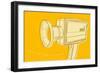 Lunastrella Super 8-John Golden-Framed Art Print