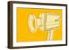 Lunastrella Super 8-John Golden-Framed Art Print