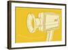 Lunastrella Super 8-John W^ Golden-Framed Art Print