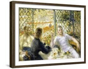 Lunch at the Restaurant Fournaise, 1875-Pierre-Auguste Renoir-Framed Giclee Print