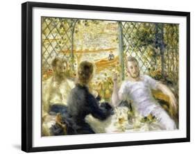 Lunch at the Restaurant Fournaise, 1875-Pierre-Auguste Renoir-Framed Giclee Print