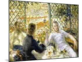 Lunch at the Restaurant Fournaise, 1875-Pierre-Auguste Renoir-Mounted Giclee Print