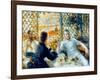 Lunch at the Restaurant Fournaise, 1875-Pierre-Auguste Renoir-Framed Giclee Print