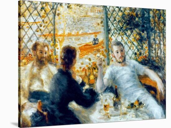 Lunch at the Restaurant Fournaise, 1875-Pierre-Auguste Renoir-Stretched Canvas