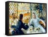 Lunch at the Restaurant Fournaise, 1875-Pierre-Auguste Renoir-Framed Stretched Canvas