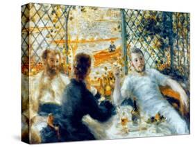 Lunch at the Restaurant Fournaise, 1875-Pierre-Auguste Renoir-Stretched Canvas