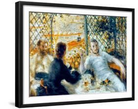 Lunch at the Restaurant Fournaise, 1875-Pierre-Auguste Renoir-Framed Giclee Print