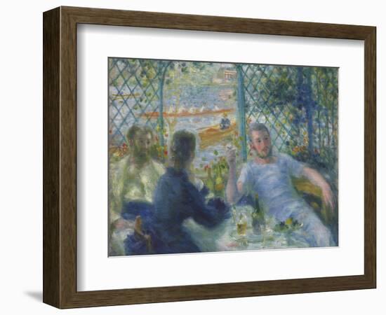 Lunch at the Restaurant Fournaise, 1875-Pierre-Auguste Renoir-Framed Giclee Print