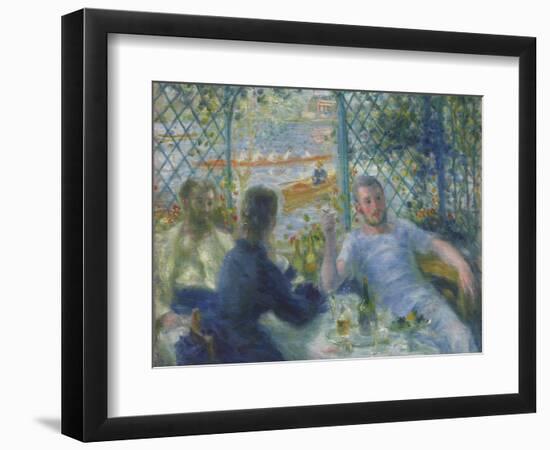 Lunch at the Restaurant Fournaise, 1875-Pierre-Auguste Renoir-Framed Giclee Print