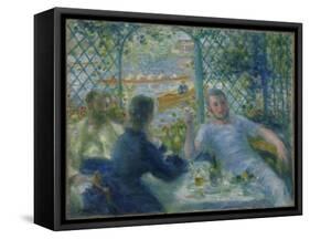 Lunch at the Restaurant Fournaise , 1875-Pierre Auguste Renoir-Framed Stretched Canvas