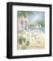 Lunch at the Yacht Club-Albert Swayhoover-Framed Art Print