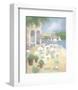 Lunch at the Yacht Club-Albert Swayhoover-Framed Art Print