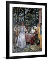 Lunch at Vasouy, 1901-Edouard Vuillard-Framed Giclee Print