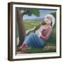 Lunch Break.1922-null-Framed Giclee Print