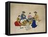 Lunch Break-Kim Junkeun-Framed Stretched Canvas