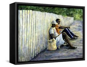 Lunch Break-John Morrow-Framed Stretched Canvas