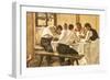 Lunch, C.1910-Albin Egger-lienz-Framed Giclee Print