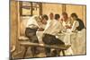 Lunch, C.1910-Albin Egger-lienz-Mounted Giclee Print