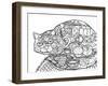 Lunch Cat-Oxana Zaika-Framed Giclee Print