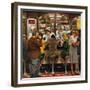 "Lunch Counter," October 12, 1946-John Falter-Framed Giclee Print