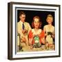 "Lunch Counter Wait,"August 1, 1934-Ralph P. Coleman-Framed Giclee Print