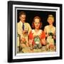 "Lunch Counter Wait,"August 1, 1934-Ralph P. Coleman-Framed Giclee Print