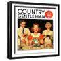 "Lunch Counter Wait," Country Gentleman Cover, August 1, 1934-Ralph P. Coleman-Framed Giclee Print