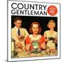 "Lunch Counter Wait," Country Gentleman Cover, August 1, 1934-Ralph P. Coleman-Mounted Giclee Print