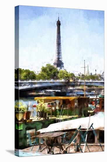 Lunch in Paris-Philippe Hugonnard-Stretched Canvas