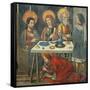 Lunch in the House of Simon the Pharisee with Mary Magdalene Drying Jesus' Feet with Her Hair-null-Framed Stretched Canvas