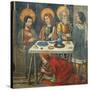 Lunch in the House of Simon the Pharisee with Mary Magdalene Drying Jesus' Feet with Her Hair-null-Stretched Canvas