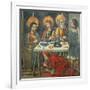 Lunch in the House of Simon the Pharisee with Mary Magdalene Drying Jesus' Feet with Her Hair-null-Framed Giclee Print