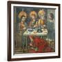 Lunch in the House of Simon the Pharisee with Mary Magdalene Drying Jesus' Feet with Her Hair-null-Framed Giclee Print