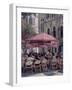 Lunch in the Shade, Monte Carlo-Rosemary Lowndes-Framed Giclee Print