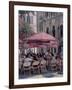 Lunch in the Shade, Monte Carlo-Rosemary Lowndes-Framed Giclee Print